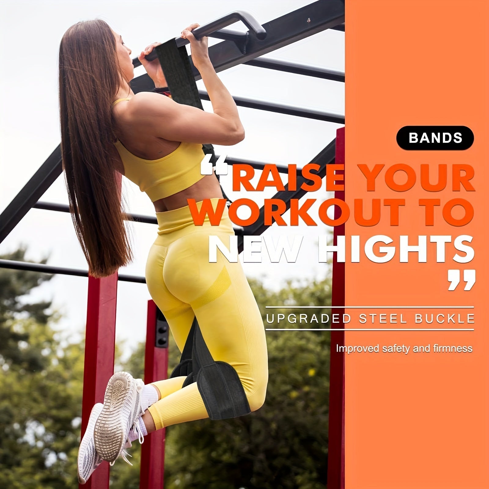 5-Pack Adjustable Pull-Up Resistance Bands Set-1
