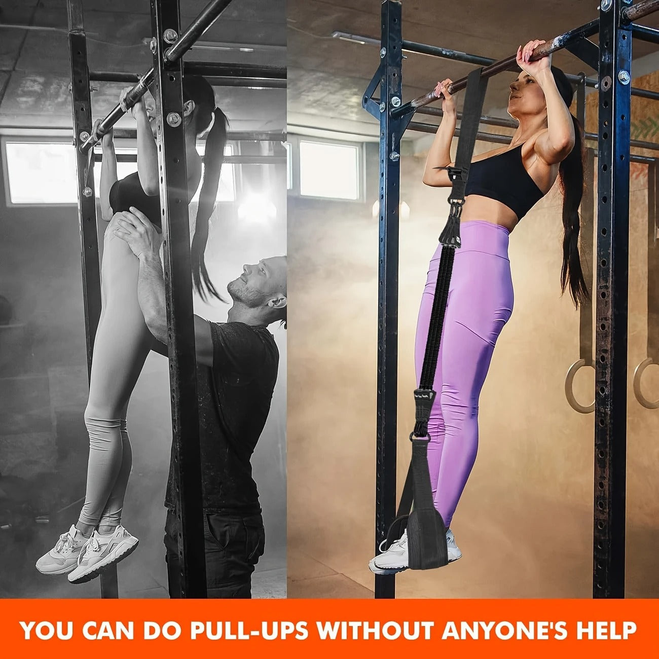 5-Pack Adjustable Pull-Up Resistance Bands Set-3