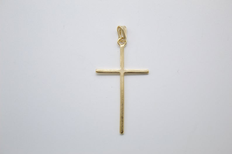 Classic Cross Charm Pendant (A113)-0