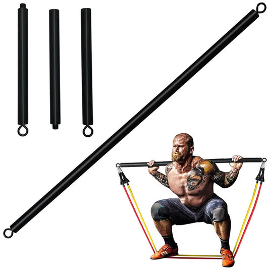 Resistance Band Bar – Portable Detachable Pilates Bar-1